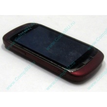 Красно-розовый телефон Alcatel One Touch 818 (Новогиреево)