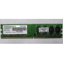Модуль оперативной памяти 4Gb DDR2 Patriot PSD24G8002 pc-6400 (800MHz)  (Новогиреево)
