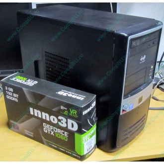 Игровой компьютер Intel Core i5 3470 (4x3.2GHz) /8Gb DDR3 /1Tb /3Gb DDR5 GeForce GTX1060 /ATX 500W (Новогиреево)