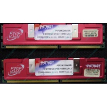 Память 512Mb (2x256Mb) DDR-1 533MHz Patriot PEP2563200+XBL (Новогиреево)