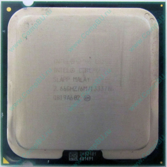 Процессор Б/У Intel Core 2 Duo E8200 (2x2.67GHz /6Mb /1333MHz) SLAPP socket 775 (Новогиреево)