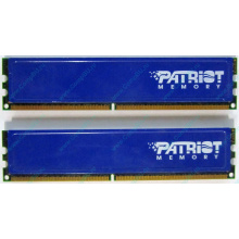 Память 1Gb (2x512Mb) DDR2 Patriot PSD251253381H pc4200 533MHz (Новогиреево)