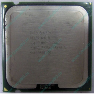 Процессор Intel Celeron D 331 (2.66GHz /256kb /533MHz) SL8H7 s.775 (Новогиреево)
