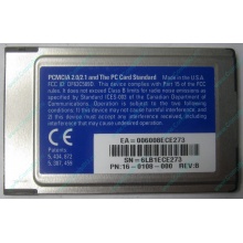Сетевая карта 3COM Etherlink III 3C589D-TP (PCMCIA) без LAN кабеля (без хвоста) - Новогиреево
